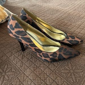Leopard Print High Heels by Rampage-like new